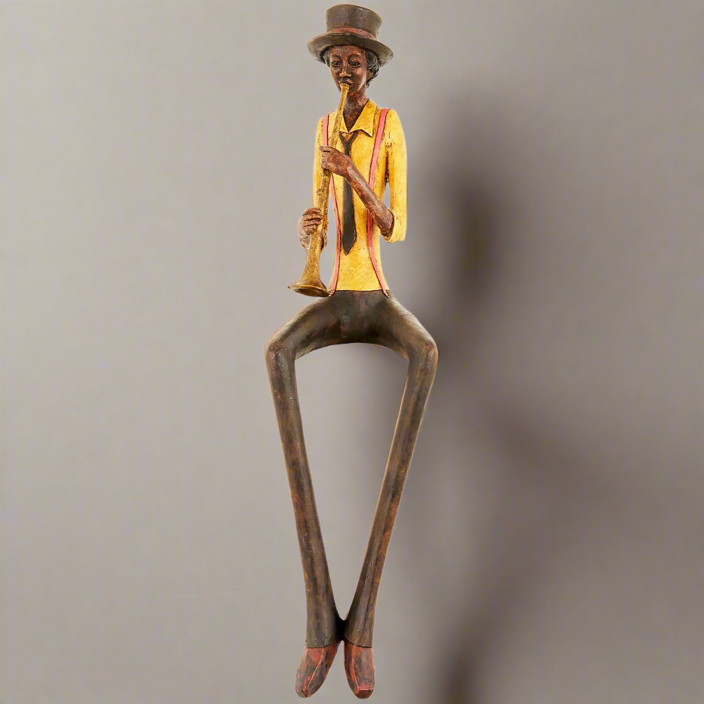 Sitting Jazz Band Trumpeter
