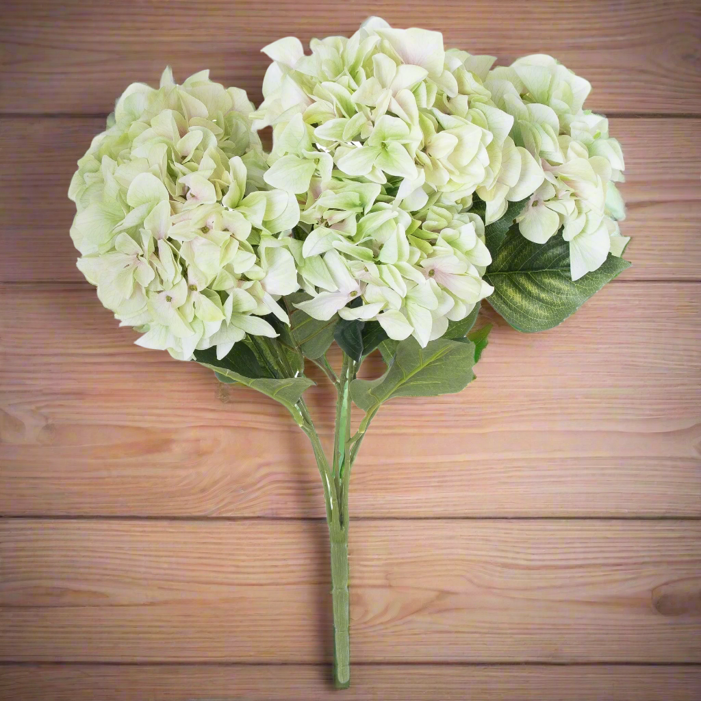 Shabby Green Hydrangea Bouquet