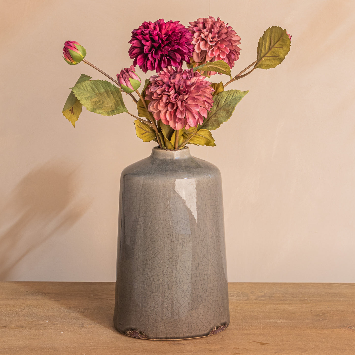 Garda Grey Glazed Liv Vase
