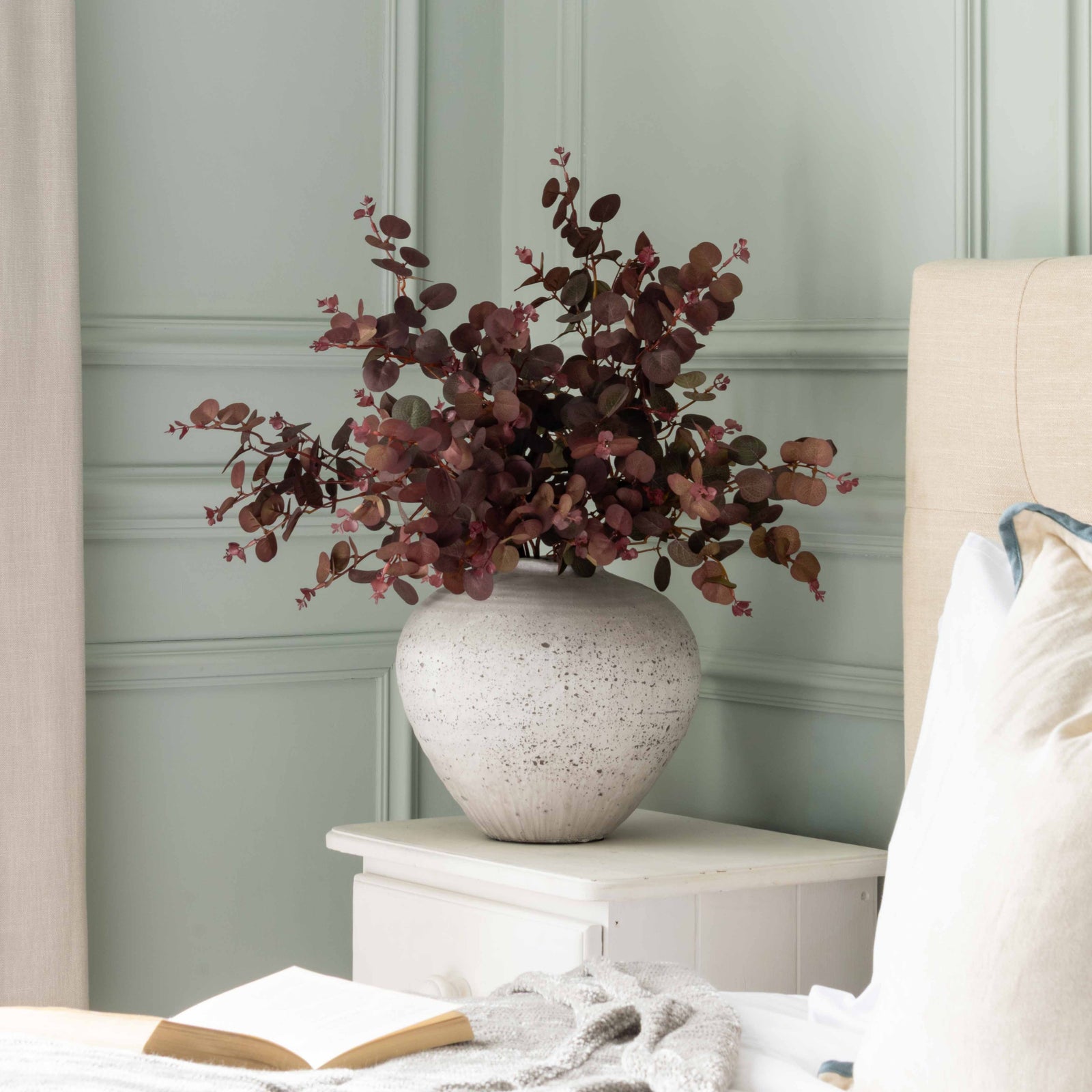 Burgundy Eucalyptus Bunch Arrangement