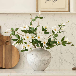 White Florida Clematis Arrangement