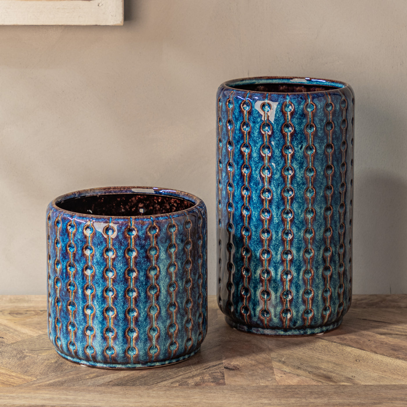 Seville Collection Indigo Planter