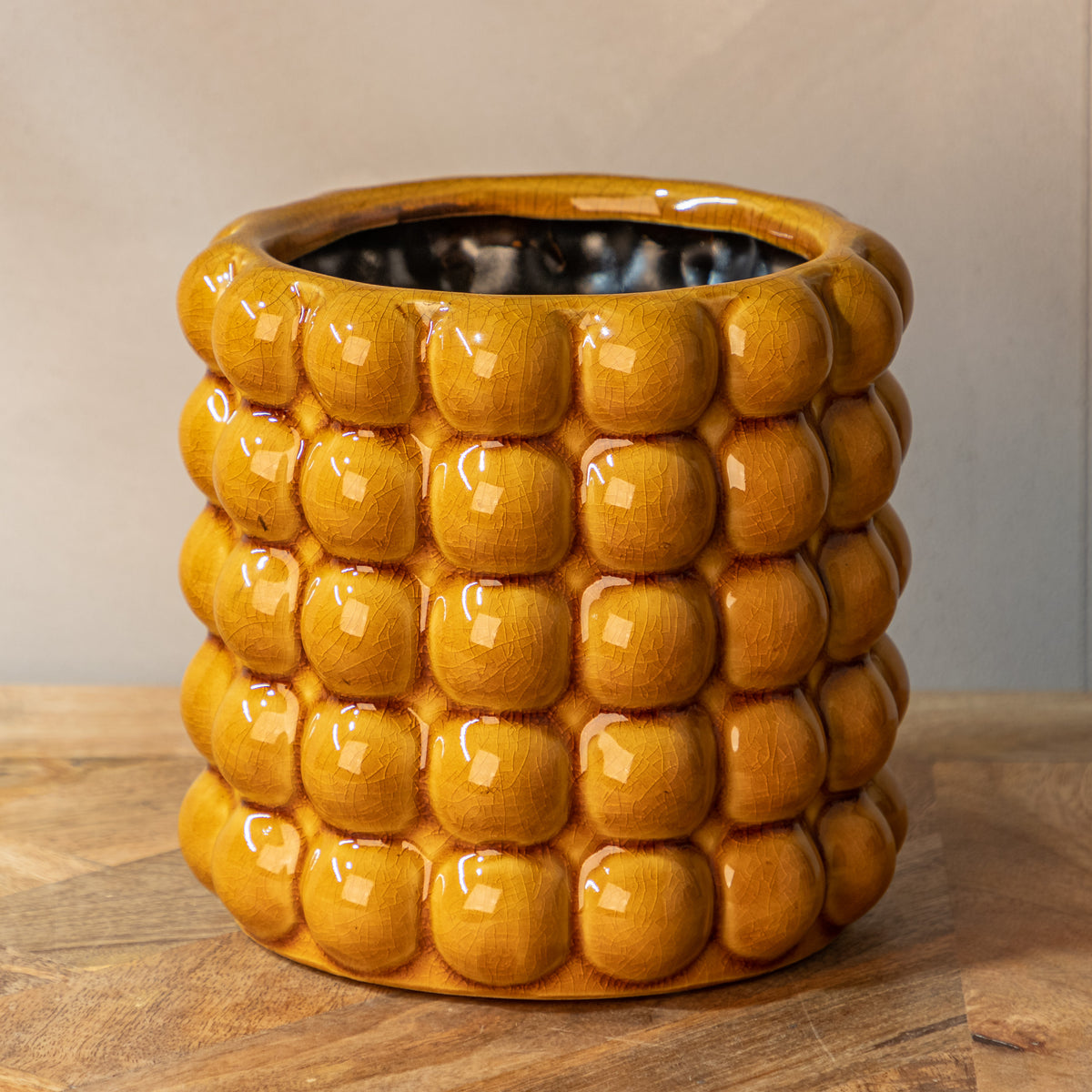 Seville Collection Ochre Bubble Planter