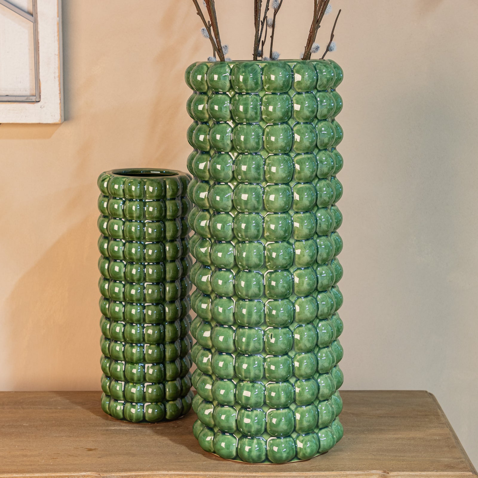 Seville Collection Olive Bubble Umbrella Stand