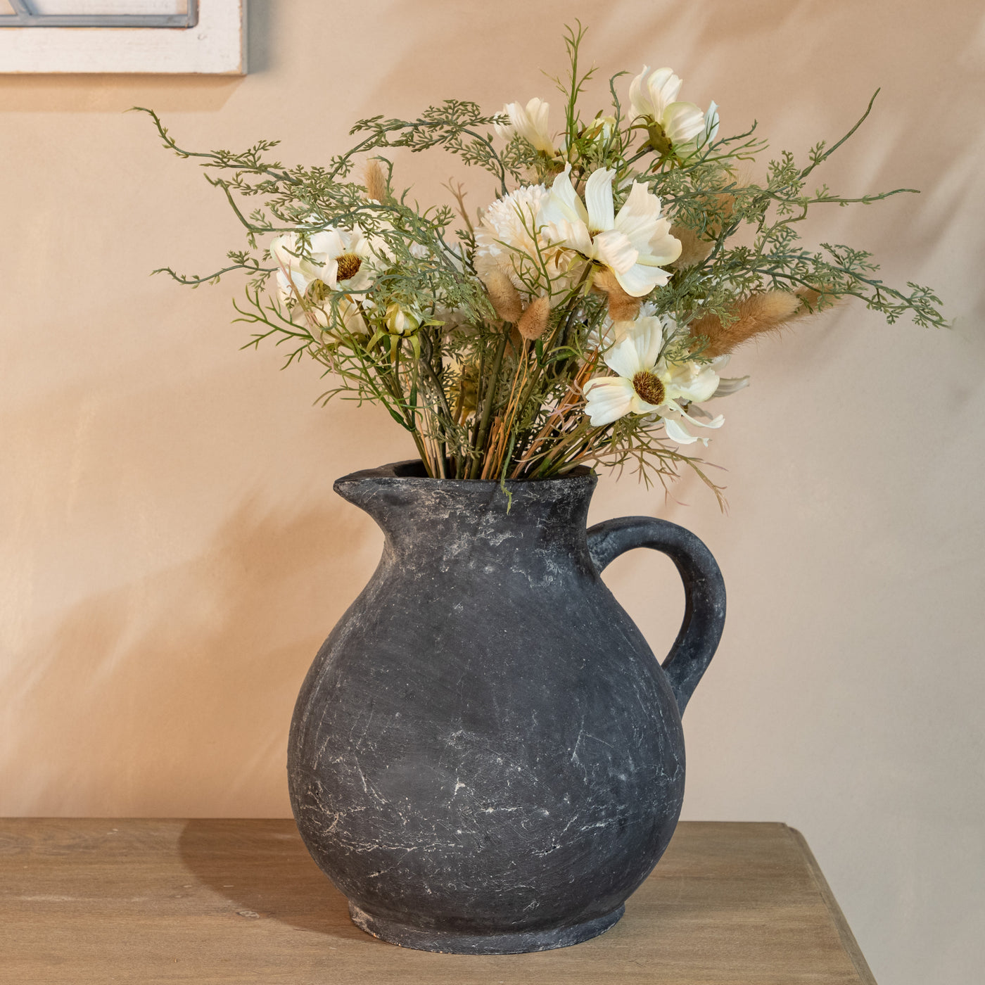 Rustic Dark Grey Stone Based Jug