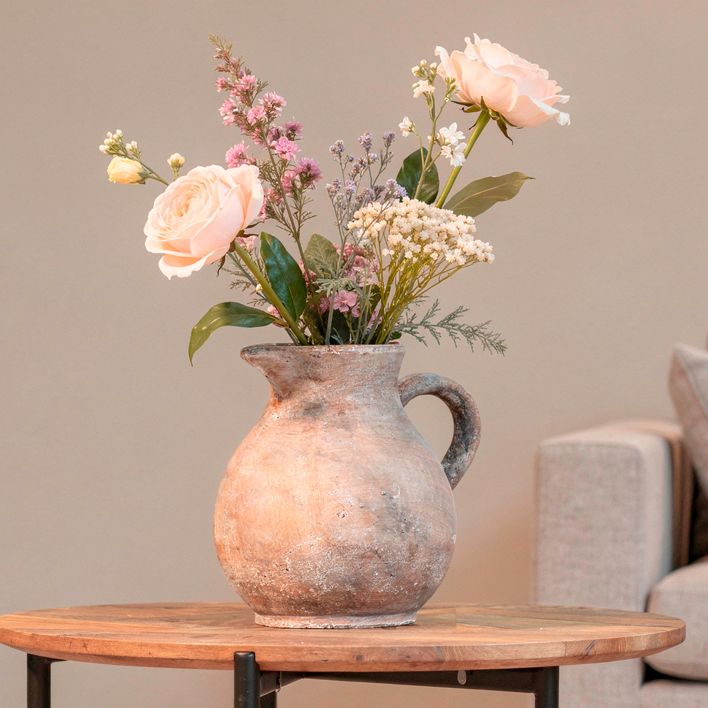 Siena Brown Stone Based Jug
