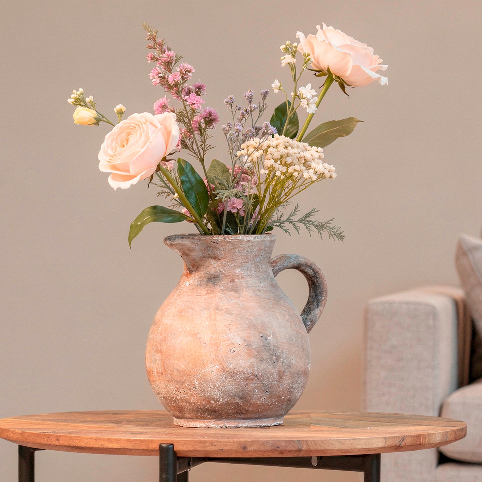 Siena Brown Stone Based Jug