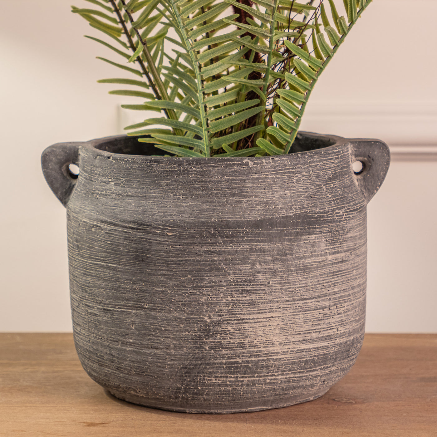 Dark Grey Hydria Pot