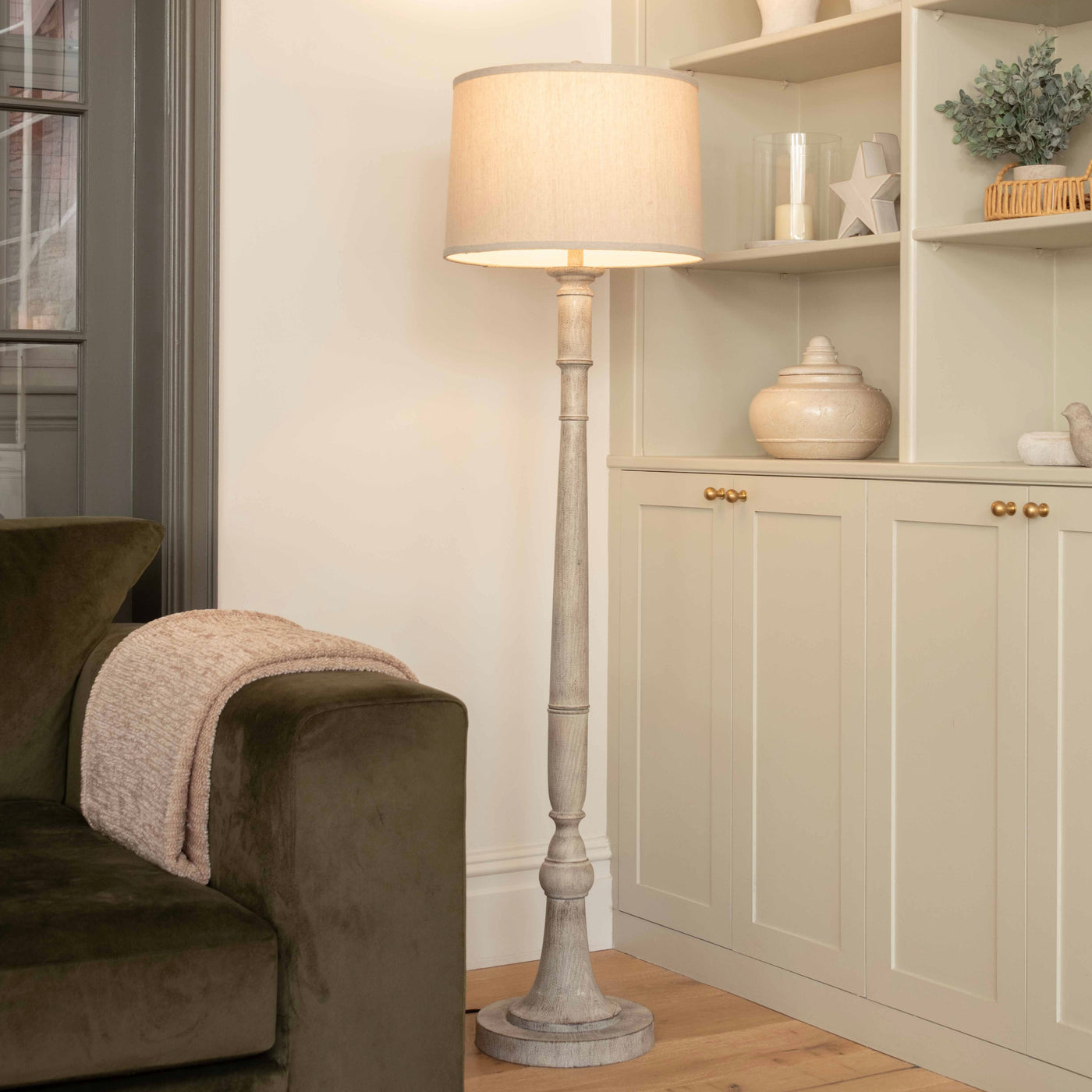 Elmsley Washed Floor Lamp