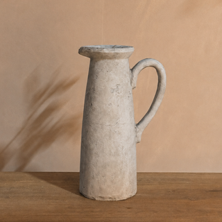 Rustic Tall Grey Stone Based Jug