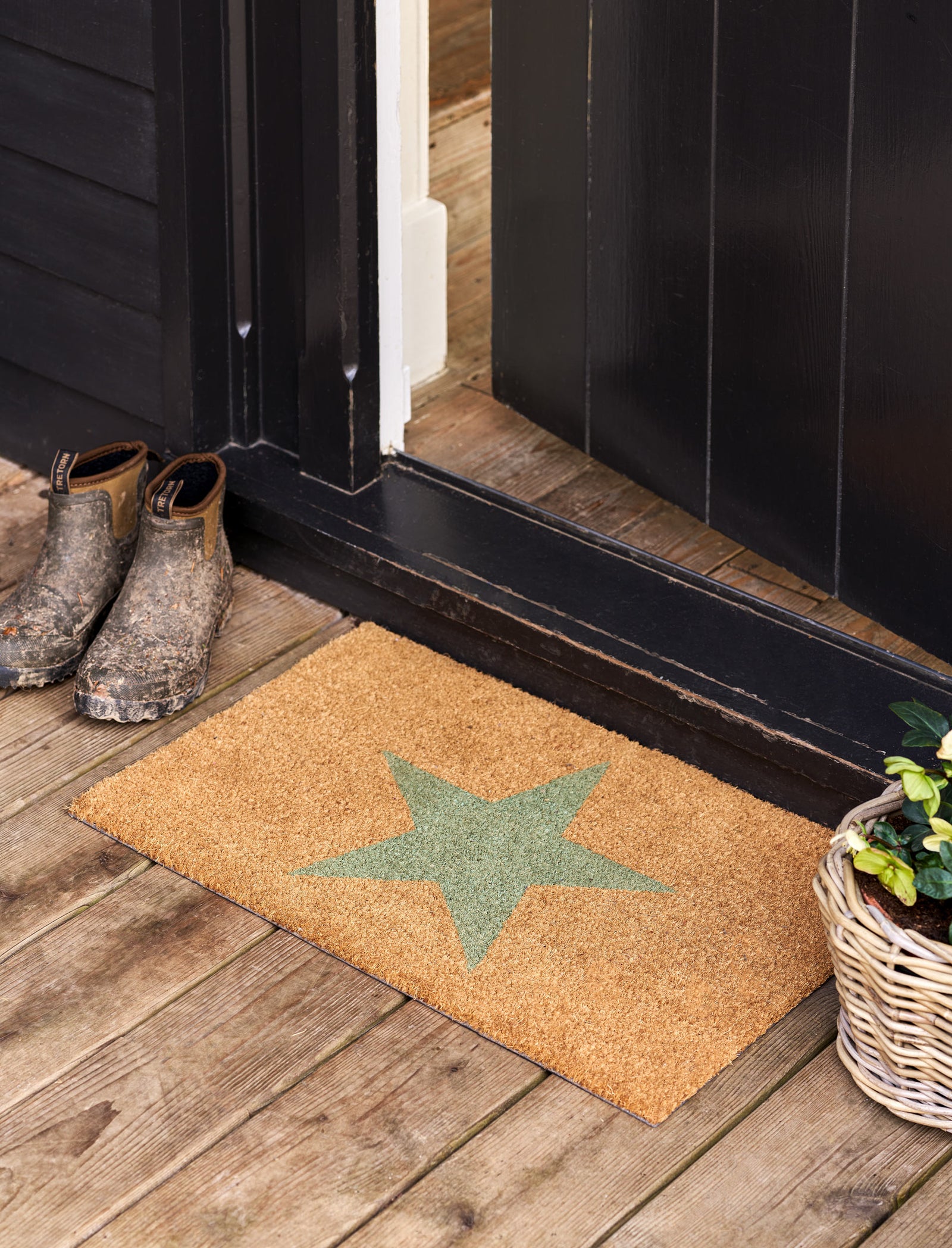 Star Doormat Rosemary