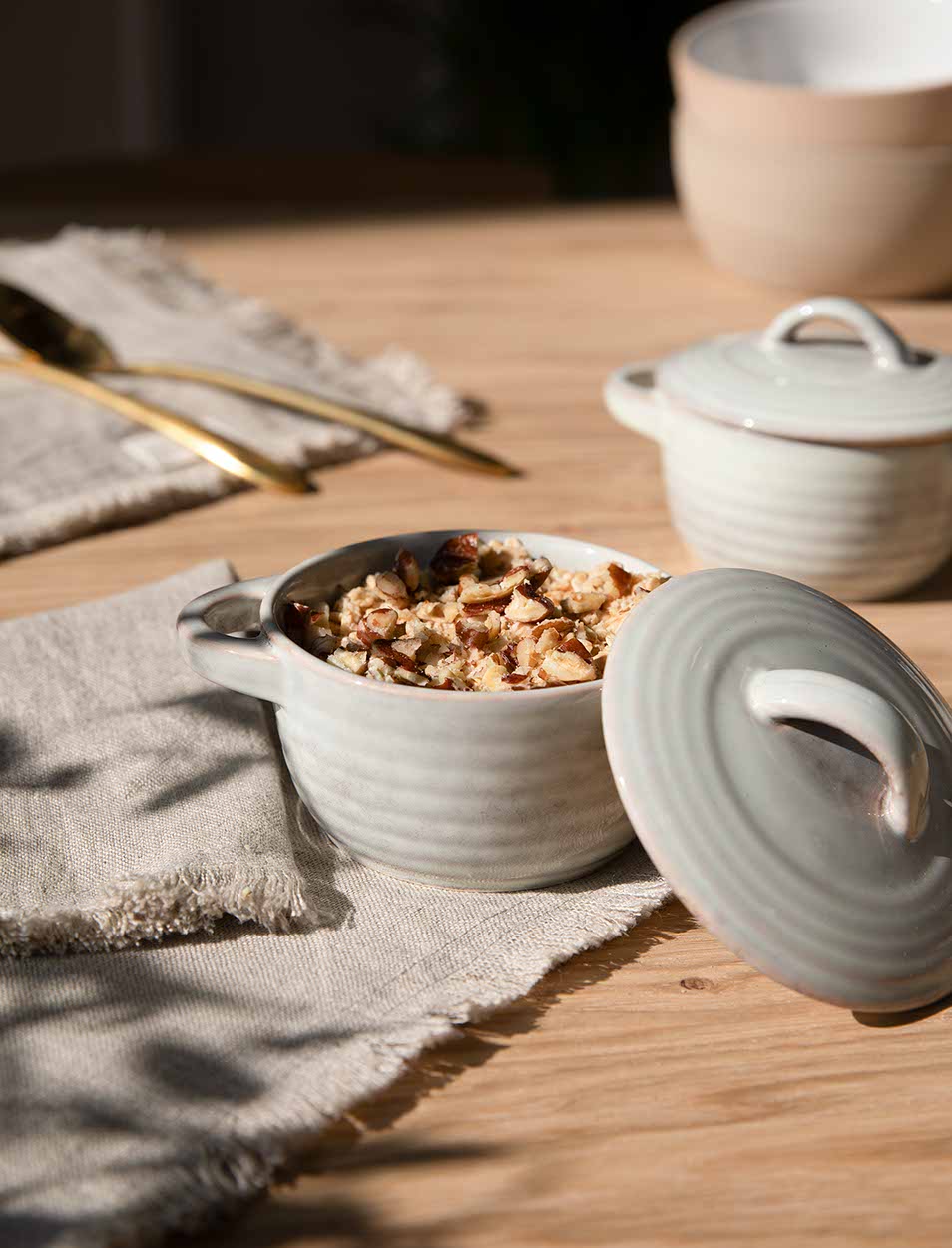Set of 2 Damerham Ramekins with Lids