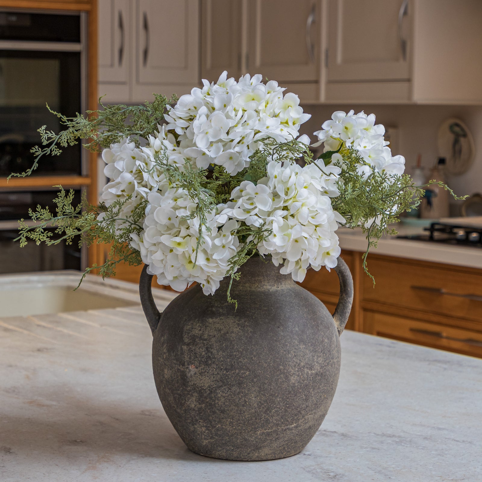 Simple Hydrangea Arrangement
