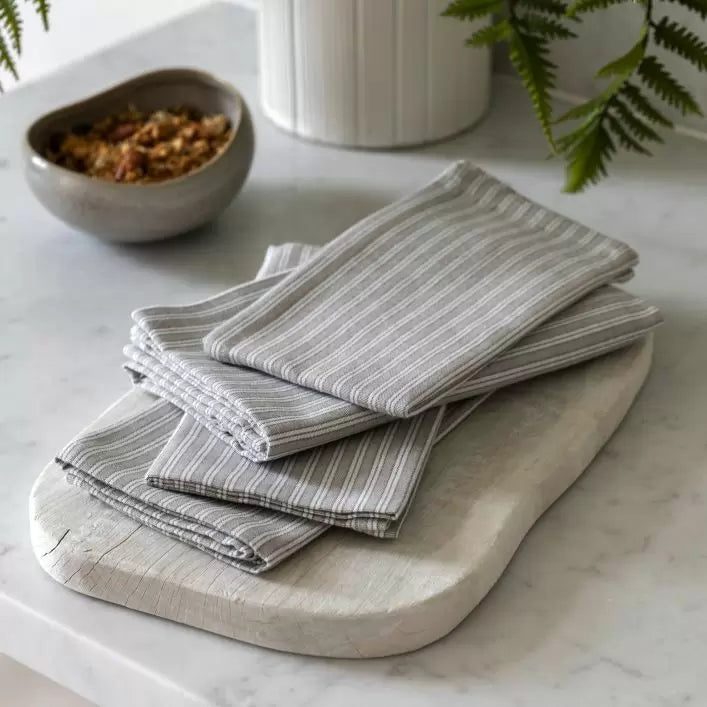Natural Woven Stripe Napkin (set of 4)
