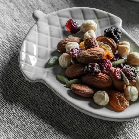 Grey Acorn Dish (Set of 2)