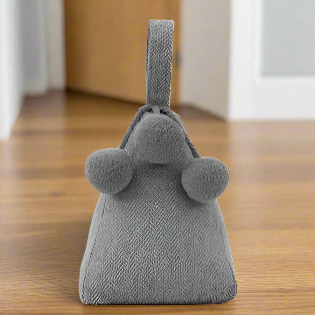 Natural Pom Pom Doorstop