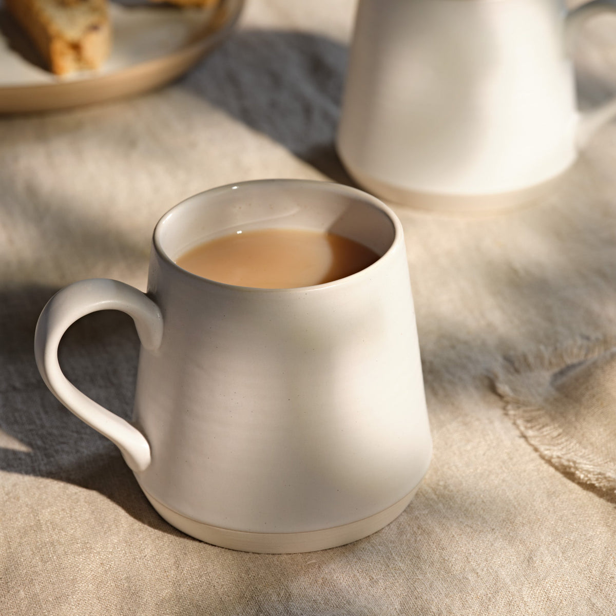 Set of 2 Chalk Coxwell Mugs
