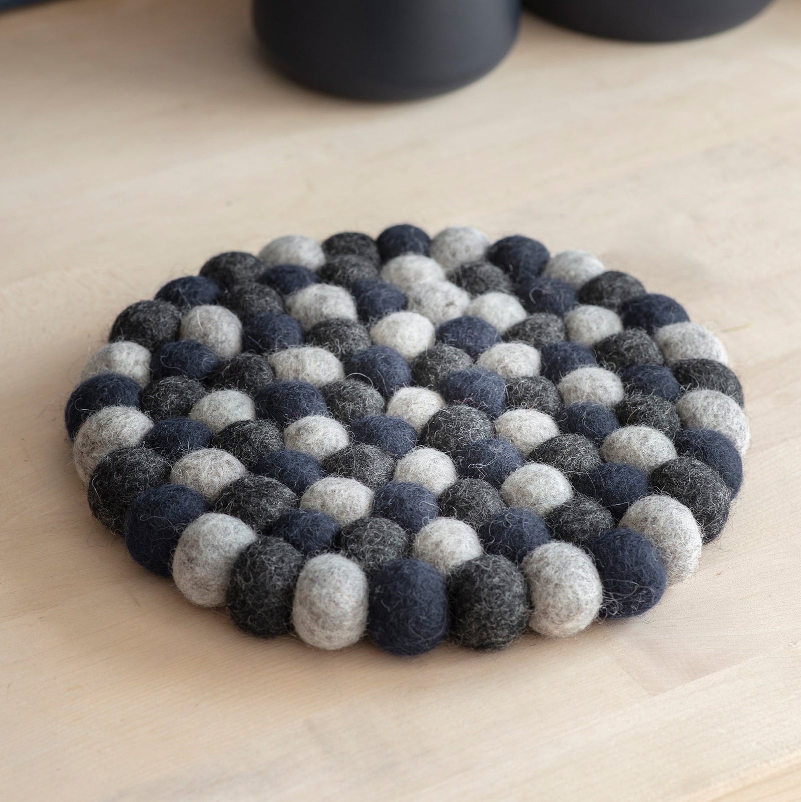 Dark Grey and Ink Southwold Trivet