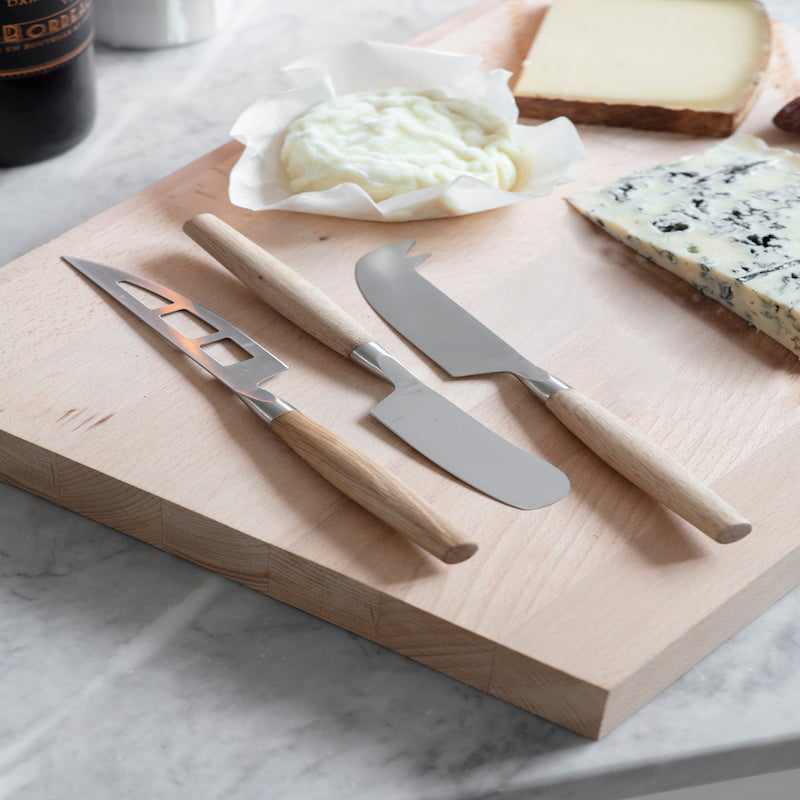 Set of 3 Classic Cheese Knives in Gift Box