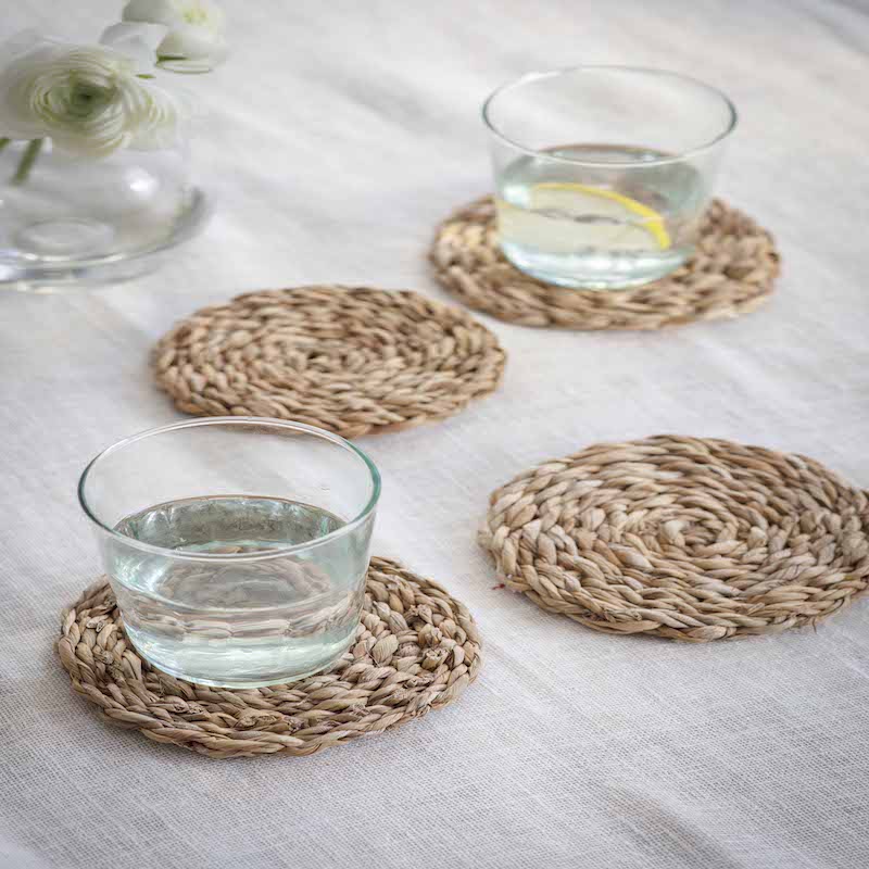 Set of 4 Braiding Coasters