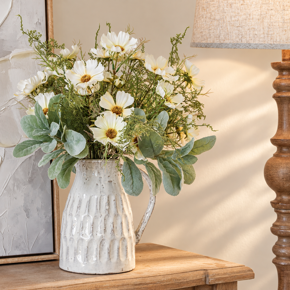 Rustic Dipped Jug & Country Cosmos Bundle