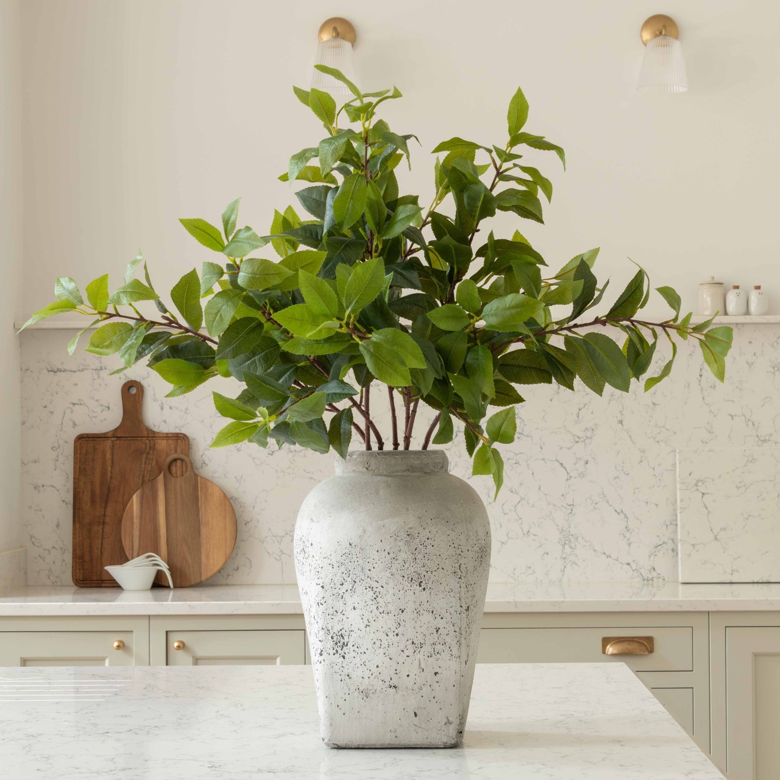 Laurel Leaf Spray Arrangement