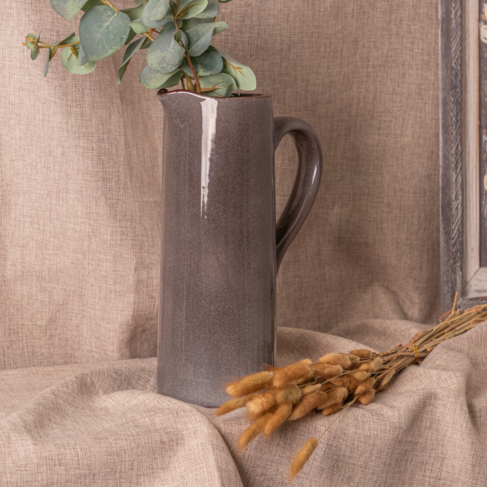 Grey Ceramic Display Jug