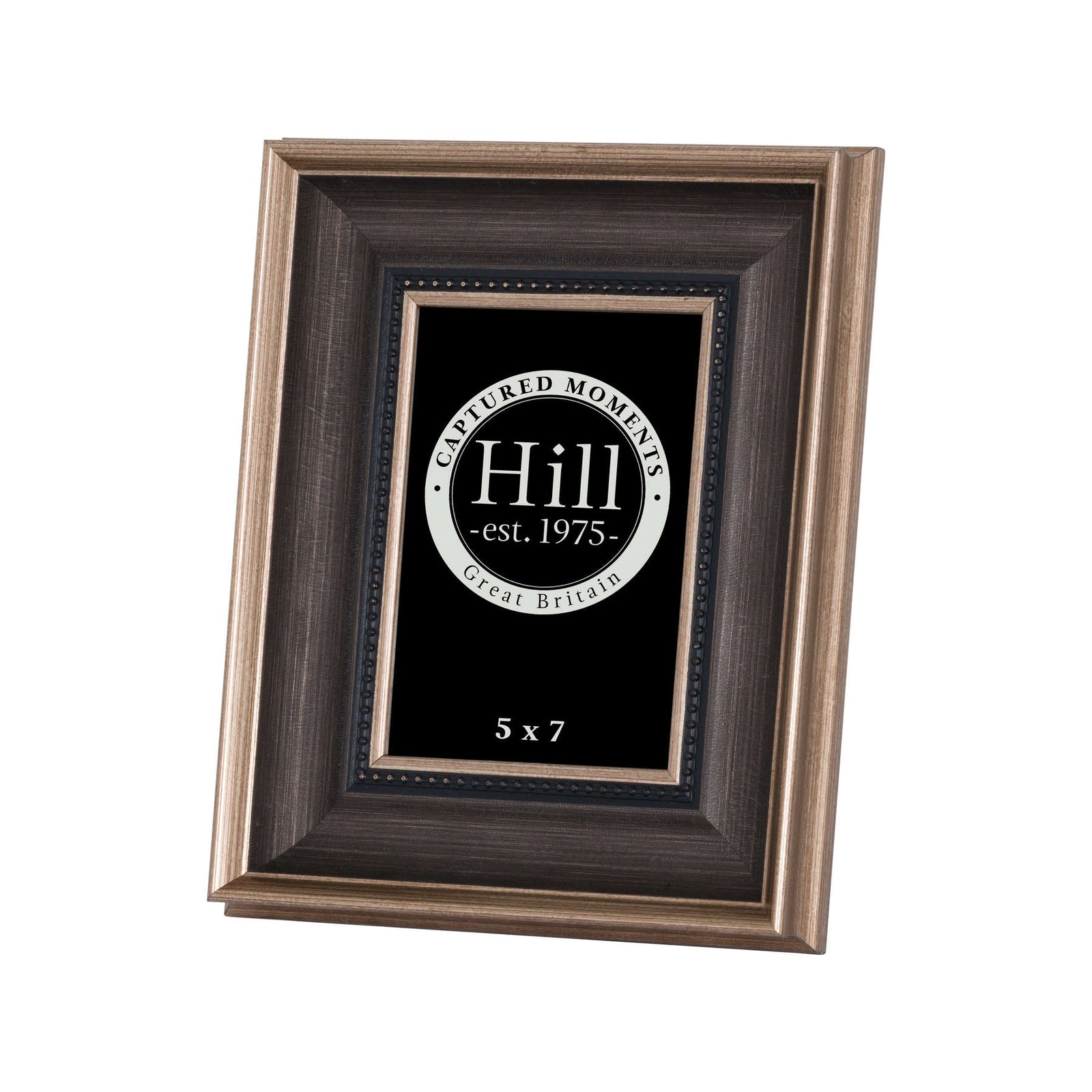 Antique Gold With Black Detail Photo Frame 5 x 7