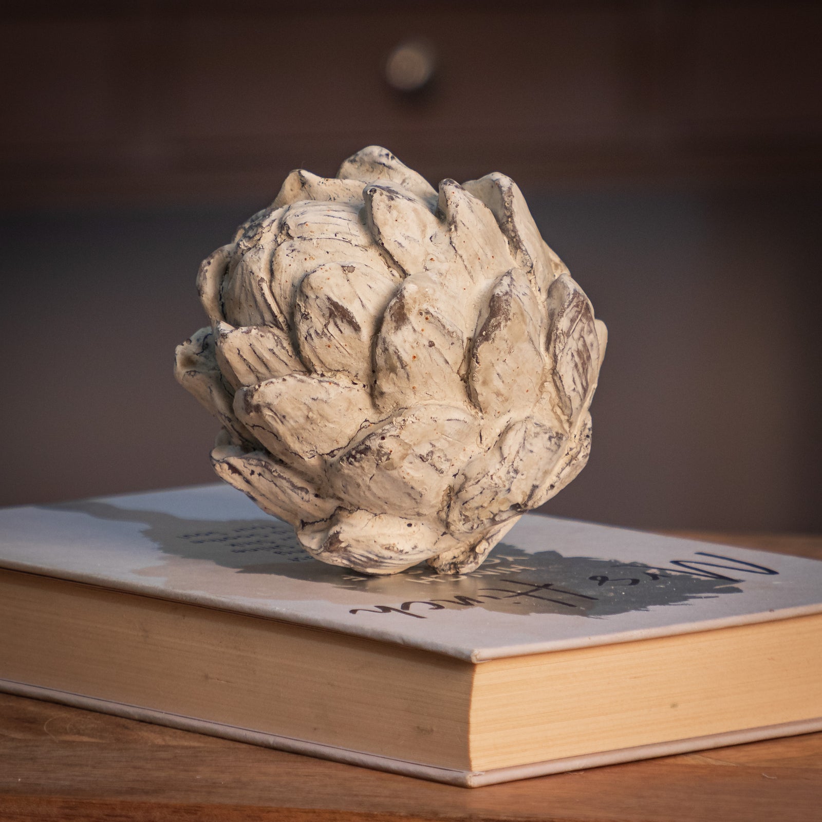 Small Shabby Chic Decorative Artichoke