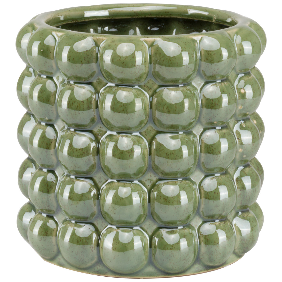 Seville Collection Olive Green Bubble Planter