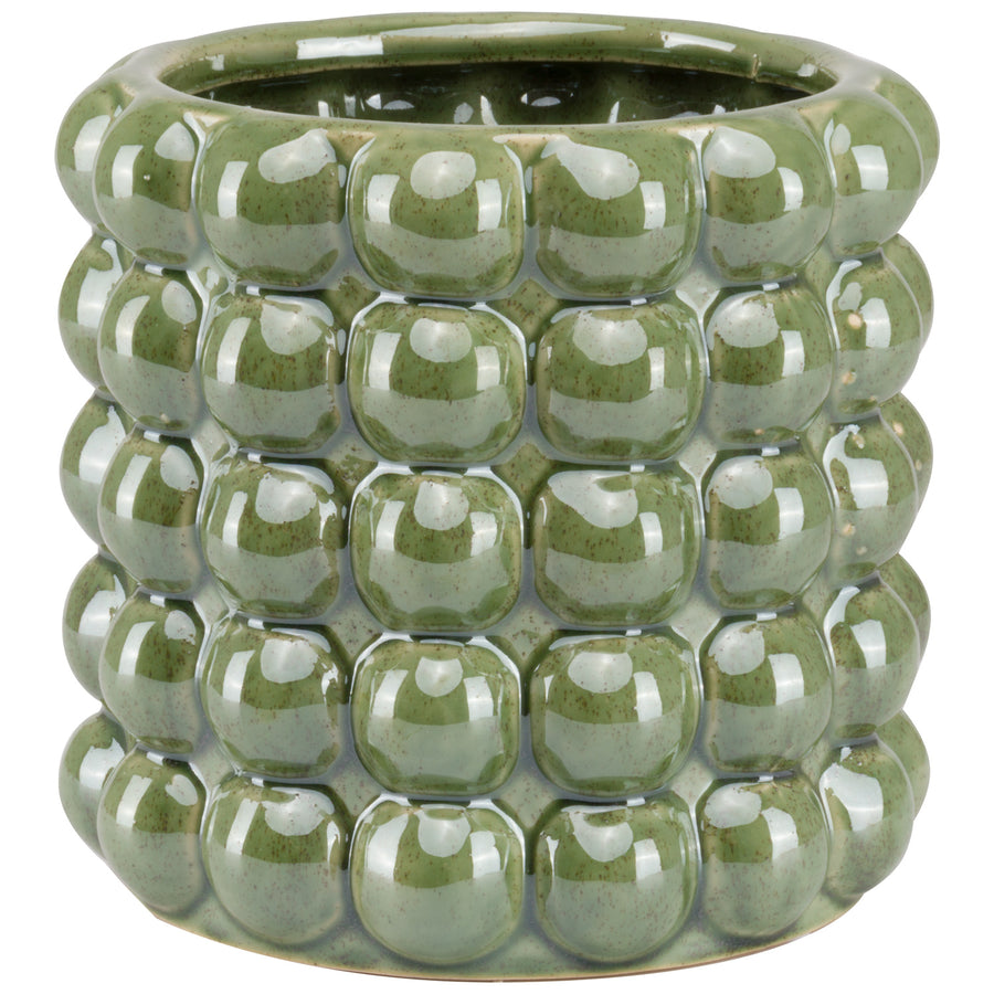 Seville Collection Olive Green Bubble Planter